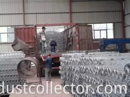 Stainless steel dust removal skeleton